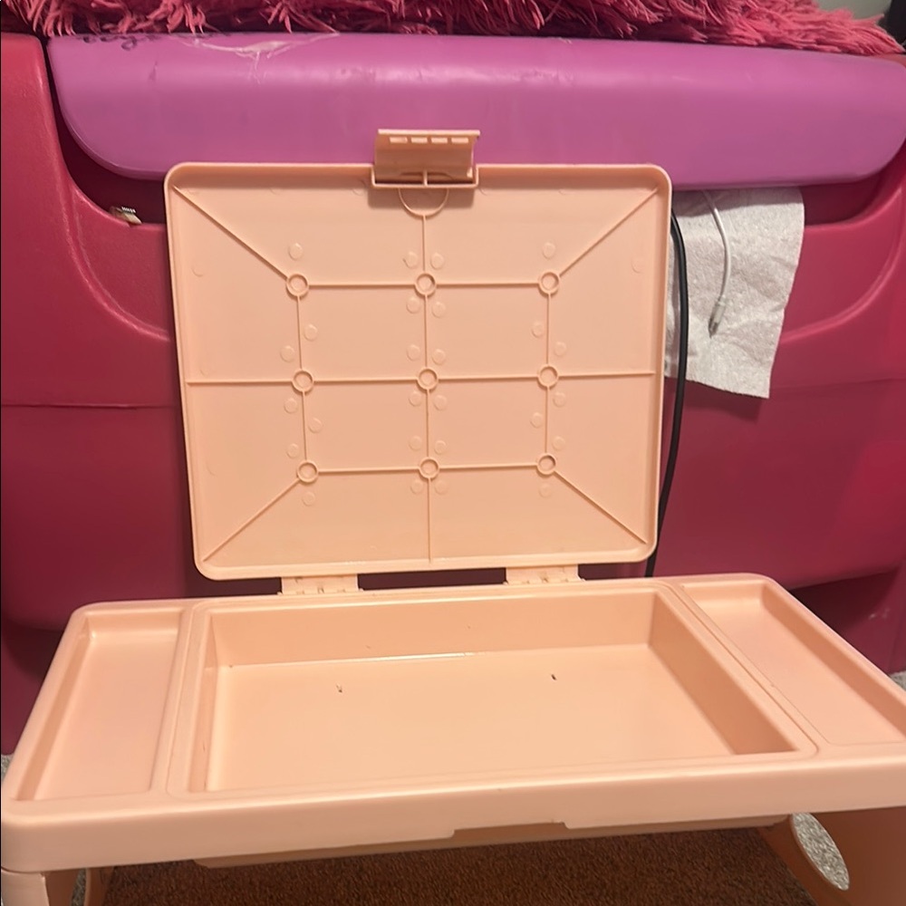 Amazon Peach Makeup Organizer